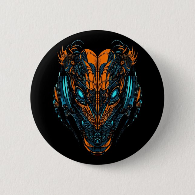 Venom Protocol 6 Cm Round Badge (Front)
