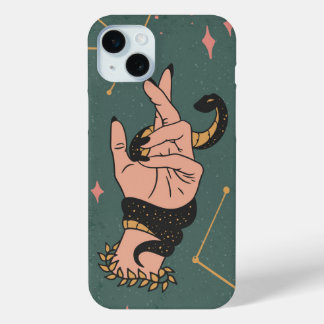 Venomous Touch: Snake Hand Design Case