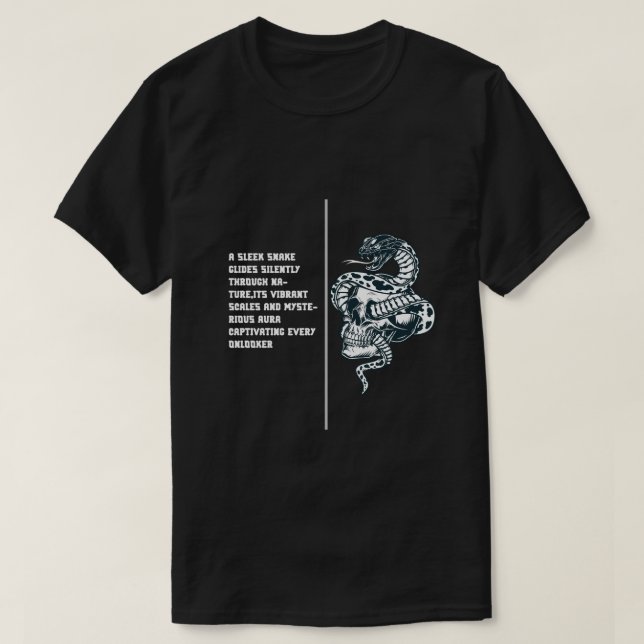 "Venomous Whisper" T-Shirt (Design Front)