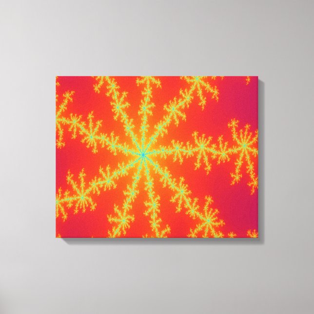 Venous Thunderstorm Canvas Print (Front)