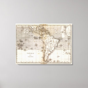 Vents Amerique Canvas Print