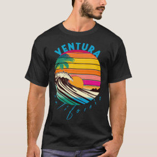 Ventura California Retro 1980s Style California Be T-Shirt