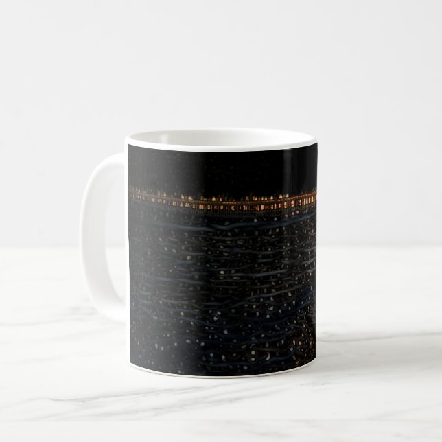 Ventura Pier Nights  Coffee Mug (Front Left)