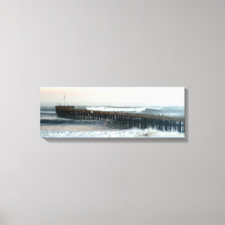 Ventura Storm Pier Canvas Print