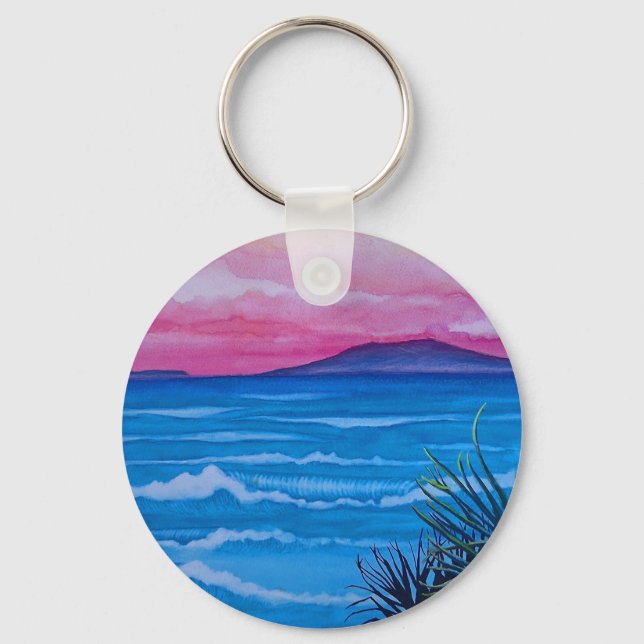 Ventura Sunset Key Ring (Front)