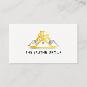 Venture Capitalist   Corporate   Construction Business Card