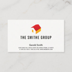 Venture Capitalist   Corporate   Realtor Logo Business Card