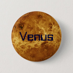 Venus 6 Cm Round Badge