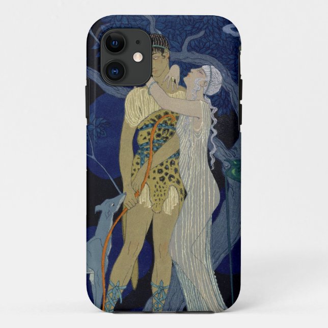 Venus and Adonis (colour litho) Case-Mate iPhone Case (Back)