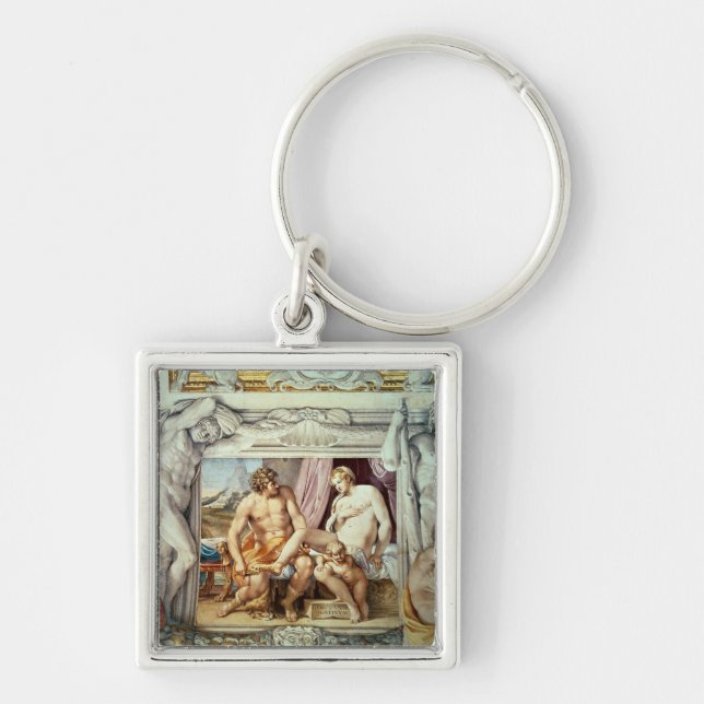 Venus and Anchises Key Ring (Front)