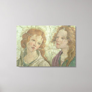 Venus and the three Graces Offering Gifts to a You Canvas Print