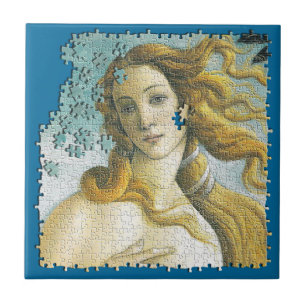 Venus Botticelli jigsaw puzzle Tile
