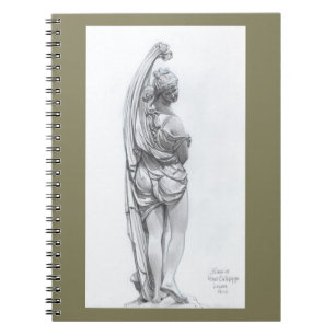 Venus Callipyge Spiral Notebook