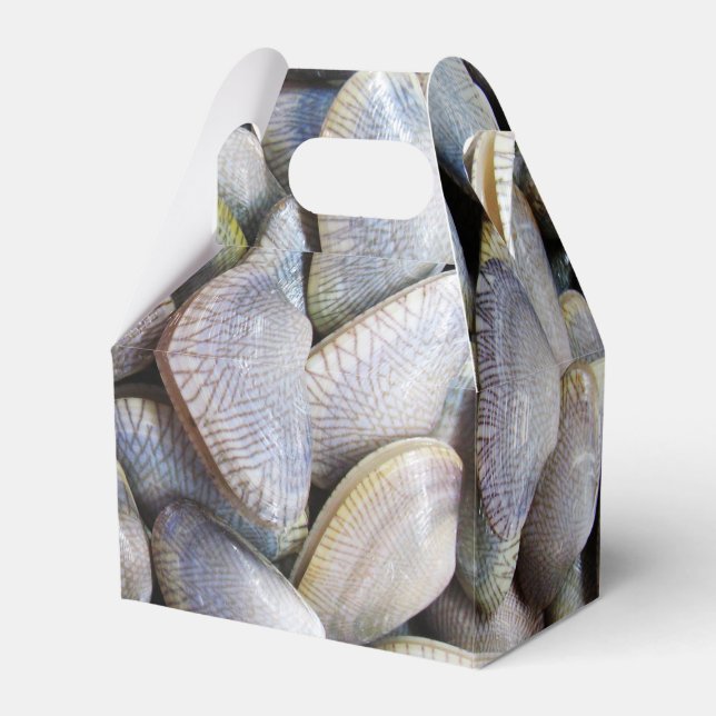 Venus Clam [หอยลาย] Favour Box (Front Side)