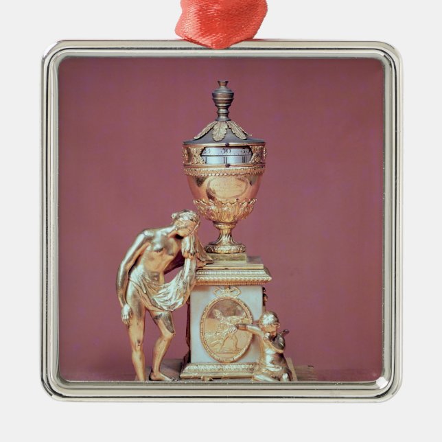 Venus clock-case, marble and ormolu metal tree decoration (Front)