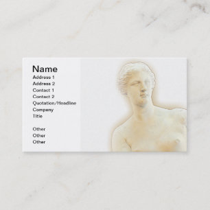 Venus de Milo Business Card