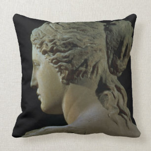 Venus de Milo, detail of the back of the head, Hel Cushion