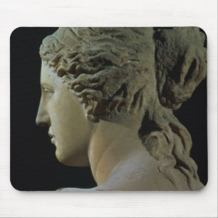 Venus de Milo, detail of the back of the head, Hel Mouse Pad