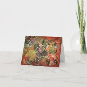 "Venus Favours The Bold", a Venus greeting card