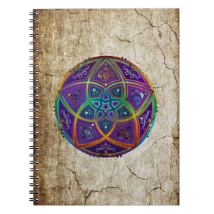 Venus Flower of Love fineART Oriental Antique lila Notebook