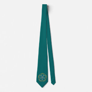 VENUS FLOWER / Venusblume Lotus SILVER GOLD Tie