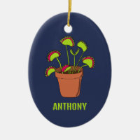 Venus Fly Trap Plant Illustration Personalised