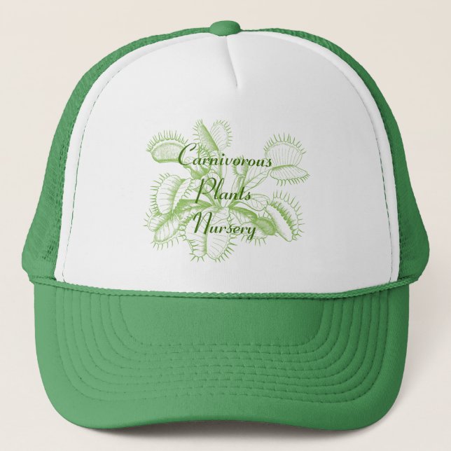 Venus Flytrap Gardening Hat (Front)