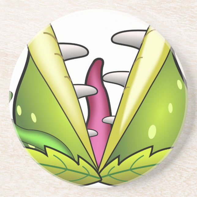 venus flytrap monster coaster (Front)