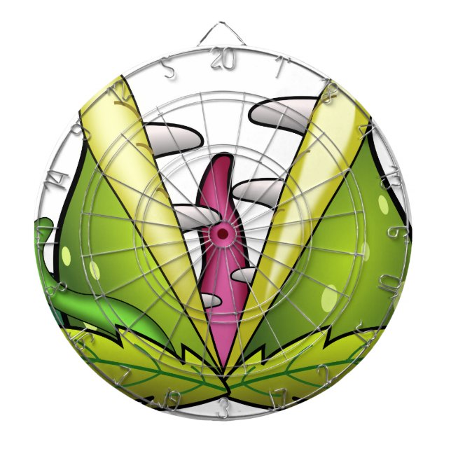 venus flytrap monster dartboard (Front)