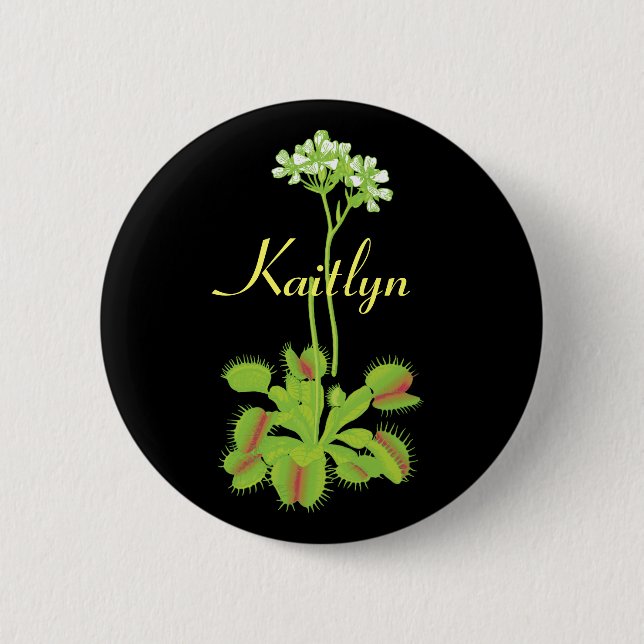Venus Flytrap Name Pin (Front)