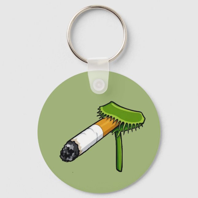 Venus Flytrap Plant With Cig Key Ring (Front)