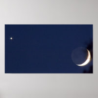 Venus & Moon Conjunction
