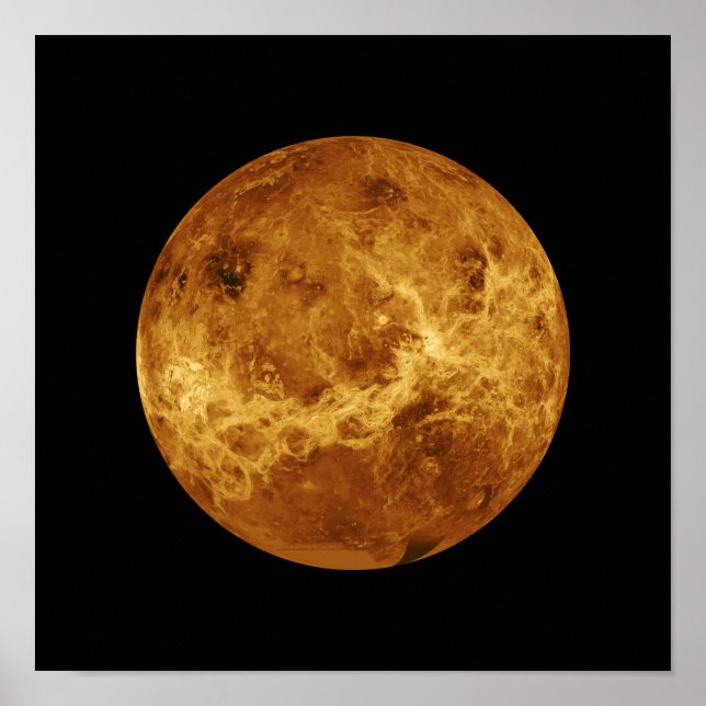 Venus NASA Planet Poster (Front)