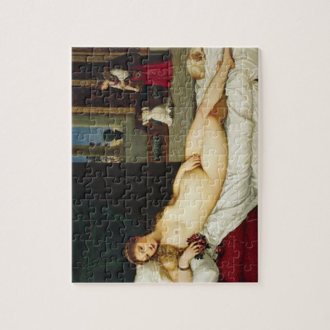Venus of Urbino by Titian Jigsaw Puzzle (Vertical)