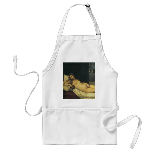 Venus of Urbino by Titian, Renaissance Art Standard Apron (Front)