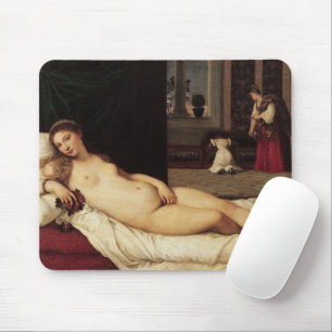 Venus of Urbino Titian 1538 Venice Mouse Pad