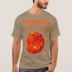 Venus planet astronomy enthusiasts space lovers  T-Shirt