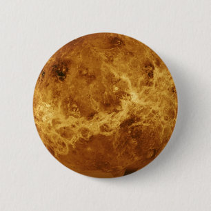 Venus Planet Photo 6 Cm Round Badge