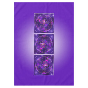 Venusblume violet universe + your ideas tablecloth