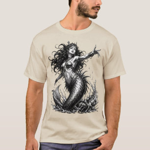 Vepar’s Oceanic Ascension Illustration T-Shirt