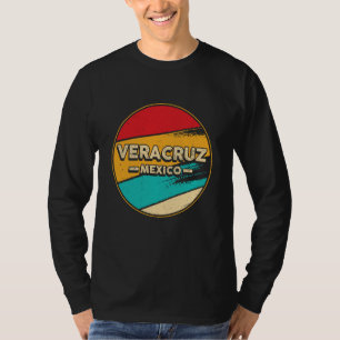 Veracruz Mexico Proud Mexican Retro Vintage Veracr T-Shirt