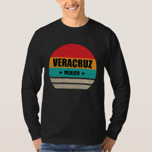 Veracruz Mexico Proud Mexican Veracruz Retro Vin T-Shirt