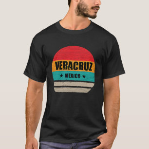 Veracruz Mexico Proud Mexican Veracruz Retro Vin T-Shirt