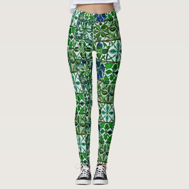 Veranda Verde  Leggings (Front)