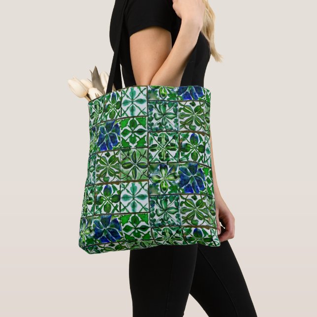 Veranda Verde  Tote Bag (Close Up)
