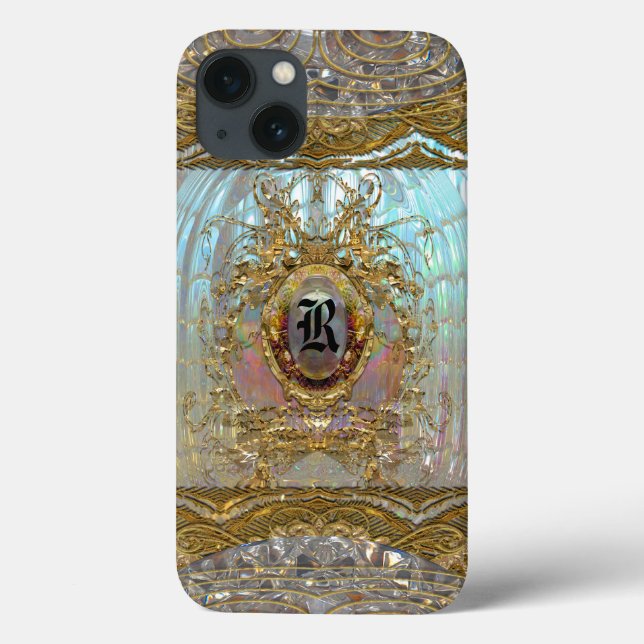 Veraspeece Merci Baroque Monogram Case-Mate iPhone Case (Back)