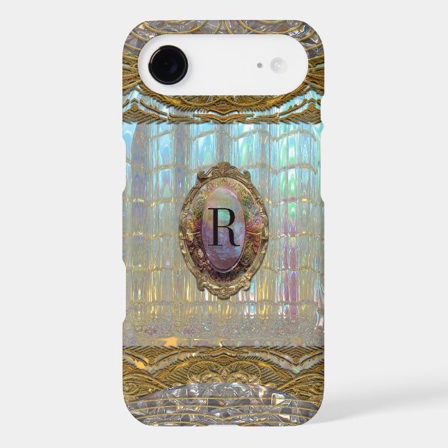 Veraspeece Sweet Baroque Girly Unique Monogram Case-Mate Samsung Galaxy Case (Back)