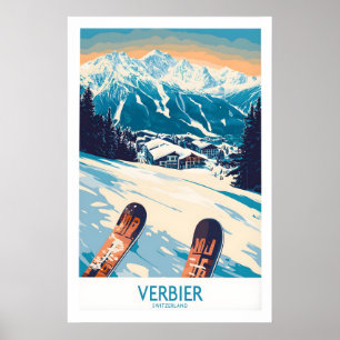 Verbier Poster Switzerland 1
