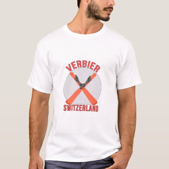 Verbier, Switzerland T-Shirt (Front)
