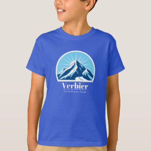 Verbier Val de Bagnes switzerland kids clothes T-Shirt